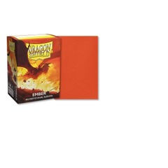 Dragonshield Ember Matte Dual Sleeves - 100ct